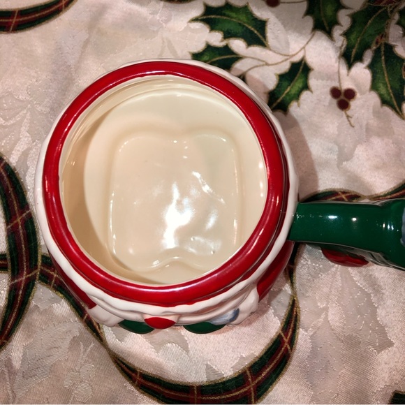 Vintage Russ Berrie Santa Golf Christmas Coffee Cup Mug - Picture 5 of 5